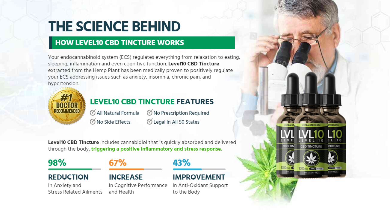 Level 10 CBD Oil Reviews - Ingredients, Scam, Benefits & Side Effect?